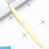 Bolígrafo de plástico push nuevo al por mayor con logo imprimible papelería para estudiantes bolígrafo para apuntes de mano para exámenes bolígrafo publicitario de regalo