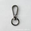 Hebilla para perro accesorios de metal para equipaje placa trasera redonda de 4 puntos gancho de tracción giratorio