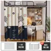 Cortinas de quarto, cortinas de cama de estudante, cortinas de beliche inferior, cortinas de beliche superior, cortinas de escrivaninha, cortinas blackout, dosséis de cama, fechamentos de escrivaninha e cama de dormitório, cortinas de tecido