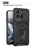 Adequado para Capa Protetora com Janela Deslizante Moto Edge70 60S 50Pro G77 G67 G06 G86 G56 Capa com Suporte