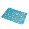 Almohadillas para orinar de mascotas transfronterizas, almohadillas para orinar de perro lavables, absorbentes, antideslizantes, de secado rápido, adecuadas para el entrenamiento de gatos y reutilizables