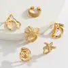 Moda Europea y Americana Nuevo Juego de Anillos Personalidad de Moda Diseño de Alta Gama Anillo de Junta Ajustable Venta Caliente