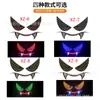 Nueva Luz Dinámica Ojo de Diablo para Camión Luz de Expresión Ocular para Cristales Delanteros y Traseros Luz Decorativa para Coche USB