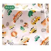 Cobertor de seda de algodão lençol de cama algodão artificial colcha de verão cobertor de bebê colcha fina de dupla camada para bebê colcha de verão de seda de algodão para crianças