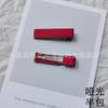 Fosco 3,5-8cm Pacote Metade Algodão Coreano Fita Multicolorido Clipe de Uma Palavra Espessado Material de Grampo de Cabelo DIY Acessórios de Joalheria