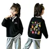Nuevo Estilo de Otoño para Niñas, Versión Coreana Súper Linda, Camiseta de Manga Larga Waffle de Punto Falso Dos Piezas Casual para Bebé, Ropa Exterior Versátil