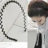 Diadema Ancha y Gruesa para Lavado de Cara, Diadema Metálica Ondulada de Moda para Hombres y Mujeres, Adecuada para Hombres con Cabello Largo, Venta al por Mayor