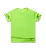 Camiseta infantil de secagem rápida com gola redonda de manga curta Impressão Camiseta de jardim de infância Camisa de publicidade Classe Impressão de roupas Padrão de impressão de logotipo