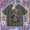 Jogo Poppy Playtime Protótipo Camisetas de Verão de Manga Curta para Meninos e Meninas Tops Infantis