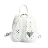 Mochila cruzada ins de diseño nicho de conejo estilo coreano con lunares para mujer, mochila pequeña casual nueva linda de alta apariencia