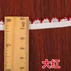 Al por mayor coloridos en stock 1.2cm concha encaje gomas para el pelo lencería hecho a mano ropa de muñeca dobladillo borde de capullo hueco banda elástica