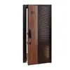 Puerta de Entrada de Aleación de Aluminio, Moderna y Sencilla, Antirrobo, Aislante de Sonido, Cerradura Inteligente, Estable para Uso Doméstico, Soporta Suministro Directo de Fábrica