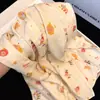 Pijama Infantil de Estampado Integral Floral y Estrellas, Conjunto de Manga Larga y Pantalón Largo para Primavera y Otoño, Ropa de Casa para Dormitorio de Estudiantes