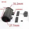 Hebilla de Bloqueo para Soporte de Trípode de Cámara Abrazadera de Posición Fija Accesorios para Caña Telescópica de Pesca Abrazadera Redonda de Tubo de Aleación de Aluminio