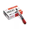 Caneta Marcadora Hong En S606 de Grande Capacidade para Logística, Caneta Marcadora com Tinta Recarregável, Preta, Vermelha e Azul Oleosa e Não Desbota