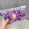 Argolas de Cabelo Amigáveis para Crianças, Elásticos de Alta Elasticidade para Meninas, Elásticos do Tamanho de um Polegar, Laços de Cabelo para Menininhas, Cordões de Cabelo para Bebês
