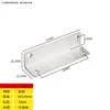 Código de Esquina de Acero Inoxidable Ángulo de Hierro/Soporte para Placa de Estante Soporte en Forma de L Conector Triángulo Pieza de Hierro Soporte de Código de Esquina de Ángulo Recto de 90 Grados