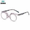 Nuevos lentes de maquillaje multicolores de montura arriba y abajo, prácticos transfronterizos para ancianos, de una sola pieza abatibles, espejo de maquillaje para pesca al por mayor