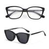 TP3002 nuevo marco de mariposa de moda red-hot con pata de pierna de placa de espejo gafas de sol de protección solar diaria fabricantes de monturas al por mayor