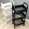 Carrito estantería de pie para almacenamiento para uso en el hogar y dormitorio, estante multicapa para snacks, carrito de cocina, estantería de almacenamiento para inodoro, ver descripción