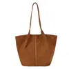 Bolso de Hombro Único Estilo Coreano Bolso de Peluche con Forma de Pan Venta al por Mayor 2026 Nuevo Más Vendido Bolso de Hombro Único de Felpa Gamuzada Bolso Versátil de Moda para Debajo del Brazo