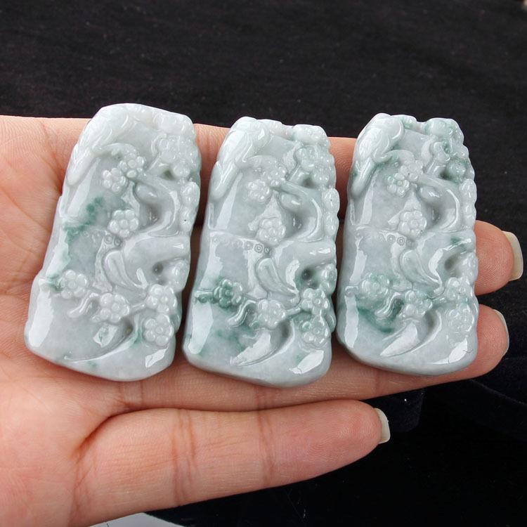 翡翠竹节吊坠 (3)