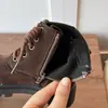 Botines Cortos de Gamuza Redondos para Niños 2026 Nuevo Estilo de Otoño Unisex Versátiles de Media Pantorrilla Modernos Atractivos Botas Martin