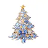 Broche Tema Natalino Europeu e Americano Papai Noel Árvore de Natal Boneco de Neve Festival de Flores Decoração de Roupa Acessórios de Pino