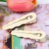 Clip de pelo de gota de onda brillante de 6 cm, pasador sin costuras de alta calidad, popular en Little Red Book, estilo coreano para flequillo, pasador de pelo DIY