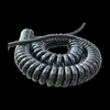 Cable de resorte de 2 hilos de 10 mm² de cobre puro GB, cable en espiral, cable de alimentación telescópico, cable de resorte de alta elasticidad