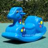 Caballo Mecedor Infantil Caballo de Troya Caballo Mecedor para Niños Plástico Anticaída Caballo Mecedor Antivuelco Juguetes para Bebé para Exterior
