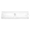Nova caixa de óculos transparente simples criativo PVC imprimível LOGO atacado spot caixa de armazenamento portátil caixa de espelho