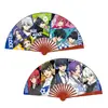 Modelo Novo para 26º Aniversário Leque Dobrável de Seda 10 polegadas com Concubina do Oficial Celestial Fã do Conan Mercadoria de Anime para o Verão