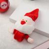Regalo creativo de Navidad para niños, luminoso, Papá Noel, muñeco de nieve, raqueta, anillo, pulsera, regalo de Navidad, anillo a presión