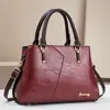 Bolso Transfronterizo para Mujer Bolso de Mano Retro Texturizado Bolso de Moda para Madre Bolso Cruzado de Hombro Informal Versátil Estilo Antiguo