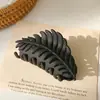 YHJ Accesorios para el Cabello Nuevo Pasador Dulce de Hoja Pinza de Agarre Mate Versátil Pinza de Tiburón para el Pelo
