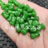 8 * 12 mm jade esmeralda bambú jade cuentas sueltas verde seco verde completo festival High Road cuentas de paso accesorios de joyería cuentas