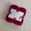 Toalha de Fleece Coral, Artigos para Casamento, Presentes de Ano Novo e Dia da Mulher, Venda por Atacado de Produtos Suaves Festivos para Casa