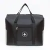 Bolsa de Viaje de Gran Capacidad para Mujeres, Equipaje Plegable, Bolsa de Maternidad, Bolsa de Almacenamiento, Bolso Tote Grueso, Bolsa de Avión con Logo Redondo Simple
