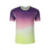 Atacado Rápido Verão Secagem Rápida Manga Curta Personalizado Roupa Esportiva para Homens e Mulheres, Tops Infantis Color Block para Tênis de Mesa e Badminton