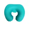 Almohada Inflable para Viaje Almohada en Forma de U de TPU Protección Ambiental Cuidado de la Salud Almohada Inflable Almohada Inflable para Exteriores Almohada para el Cuello Almohada Plegable para Viaje