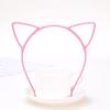 Diadema de Orejas de Gato de Peluche Regalo Push Diadema Delgada Viento Harajuku Gato Impresión Accesorios para el Cabello Clips para el Cabello