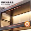 Estantería de almacenamiento de cocina de pie, estantería de almacenamiento multicapa, estantería de almacenamiento para horno de microondas, estante de exhibición integrado para apartamento pequeño del hogar