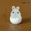 Paisaje Micro Transfronterizo Creativo Figuras de Animales Rompe-Conchas que Brillan en la Oscuridad Decoración DIY Accesorios para Colgar Mini Adornos de Escritorio