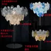 Novas Luzes de Barra de Gelo Recarregáveis para Casamento, Suportes Luminosos de Flores para Mesa, Arranjos de Flores Decorativos de Mesa para Salão de Casamento de Hotel, Adereços Decorativos