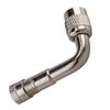 Válvula de Neumático de Bicicleta de Equilibrio Tubo de Extensión Inflable Monociclo Boquilla Inflable Varilla de Extensión Codo de Extensión de Válvula de Coche 90 grados 45