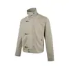 "Chamarra con hebilla de avión" Retro americano otoño diseño deconstruido de alta gama Top de chaqueta corta Cleanfit