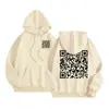 F**K You Hoodie com Código QR Estação Independente Transfronteiriça Tamanho Europeu Unissex Hoodie com Código QR