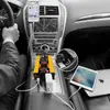 Inversor de Potência de Conversão para Carro 12V para 220V110V 500W Display Digital Inteligente LCD Portátil
