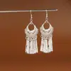 Pendientes de Pavo Real para Minorías Étnicas, Regalos Retro de Plata Miao Estilo Étnico, Accesorios de Pendientes Vintage de Imitación Plata
